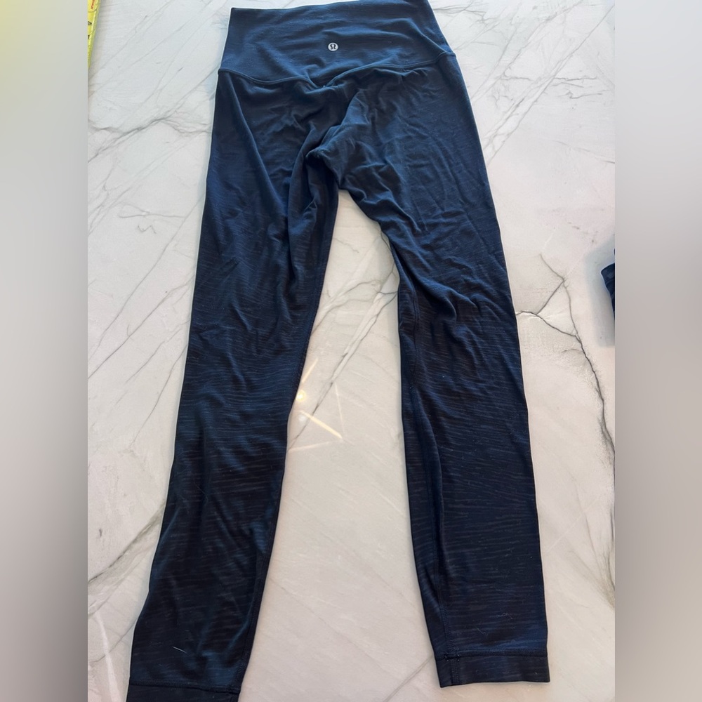 Lululemon Align Leggings Black and Gray Size 4